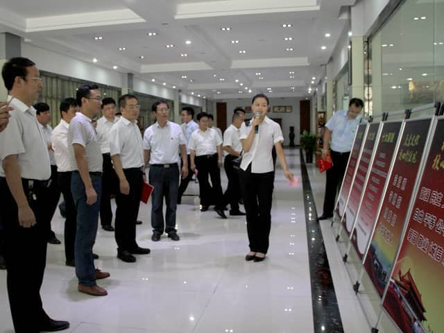 梁山縣委常委、組織部部長(zhǎng)王建一行蒞臨天意機(jī)械調(diào)研