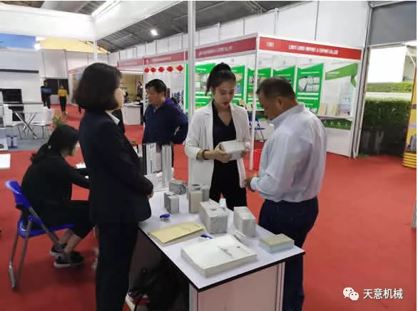 陽春三月，天意機(jī)械亮相2019年越南河內(nèi)建材展